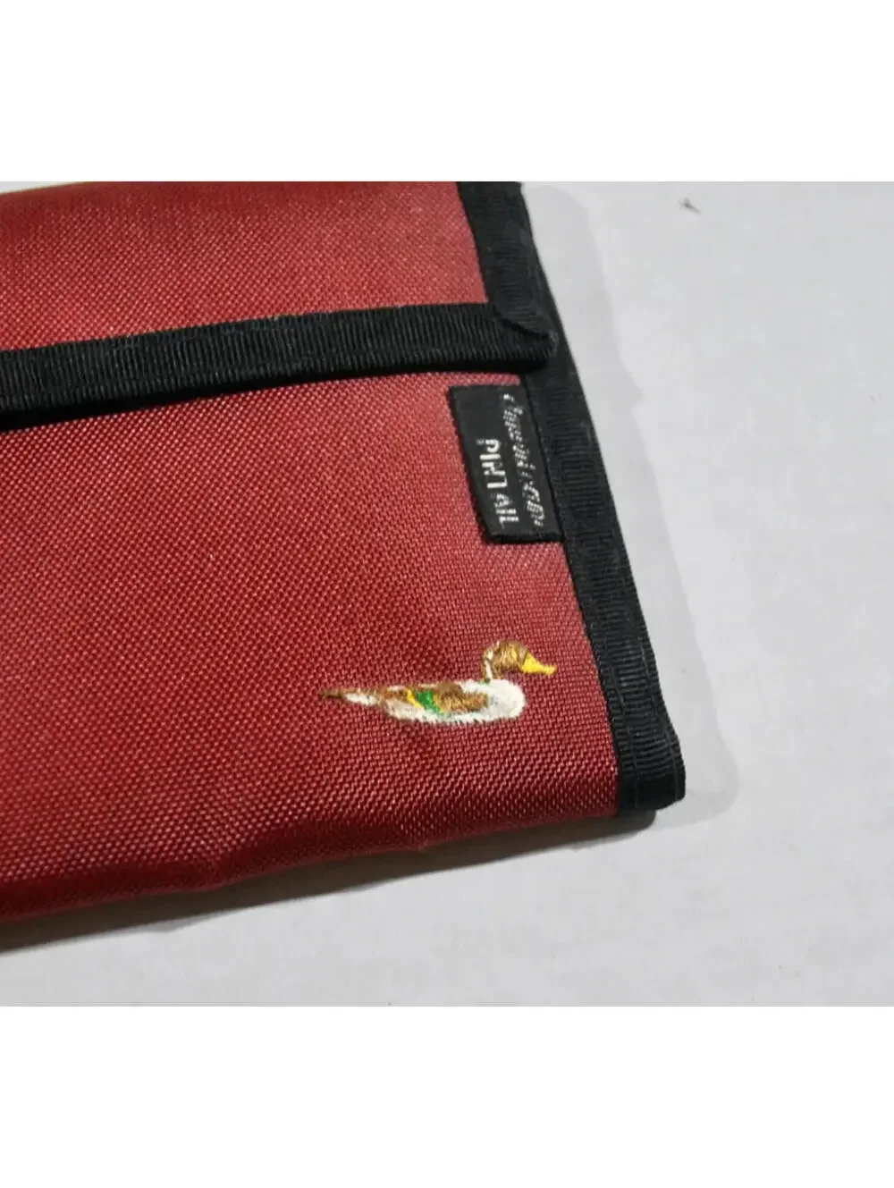 Vintage Duck Hunting Camo Red Deer Bird Hunt Wallet